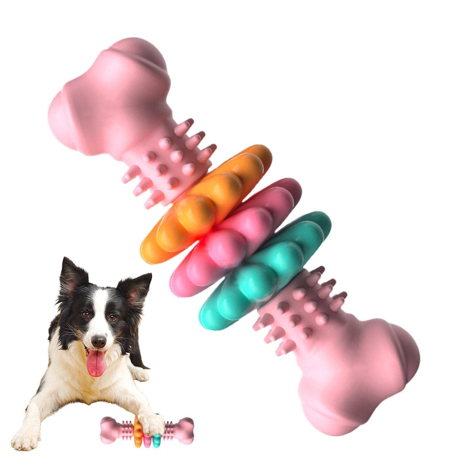 Dogs Teeth Cleaning Toys Indestructible TPR Bone