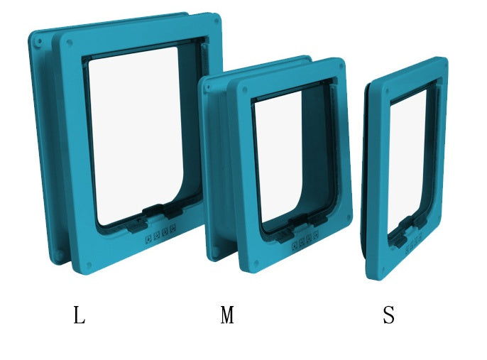 4 Way Lockable Pet Door Security