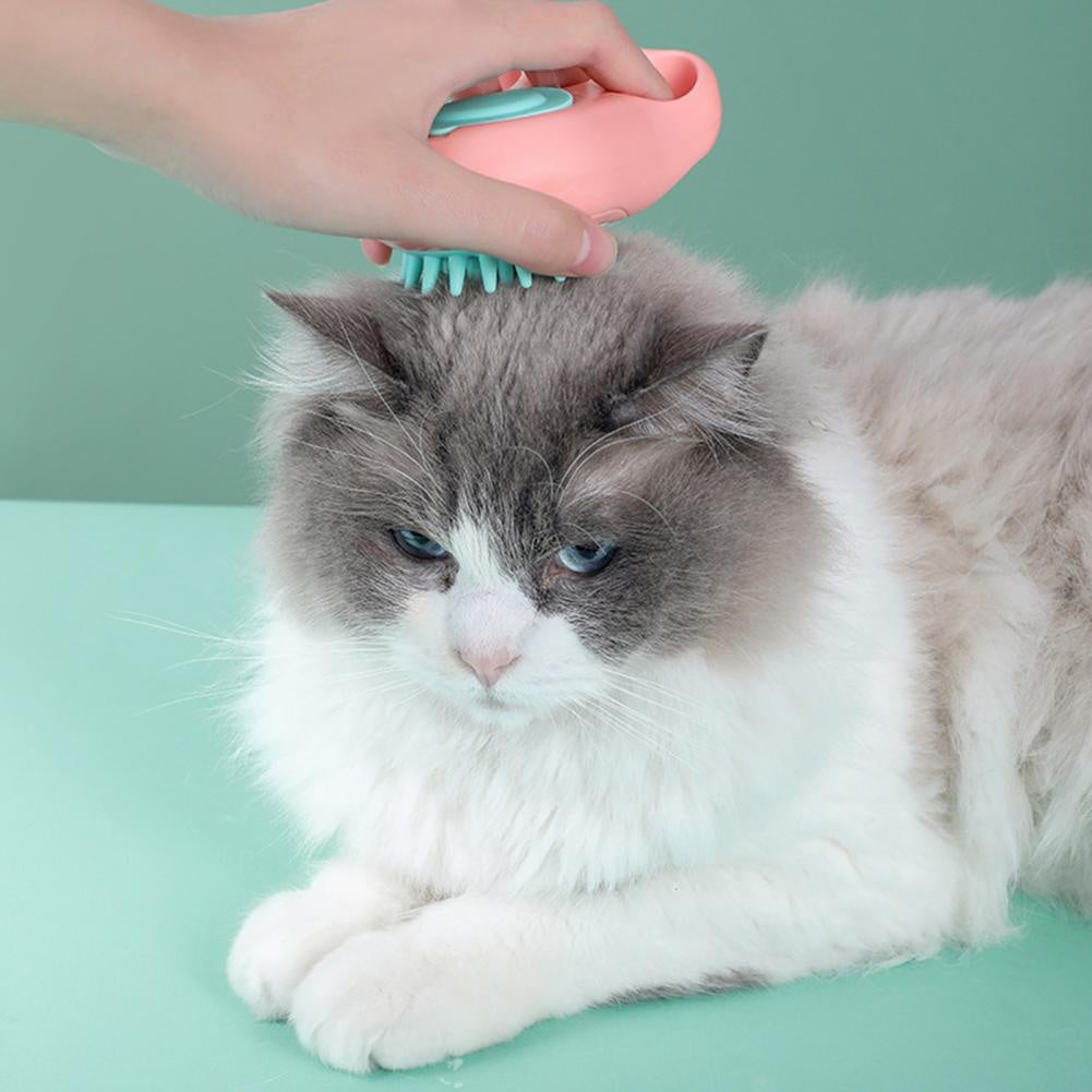 Durable Cat Paw Bath Brush Fine Foaming Labor-saving Cartoon Shape