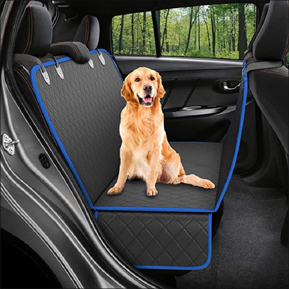 Pet Carrier Hammock Safety Protector Car Rear Back Seat Mat With Zipper