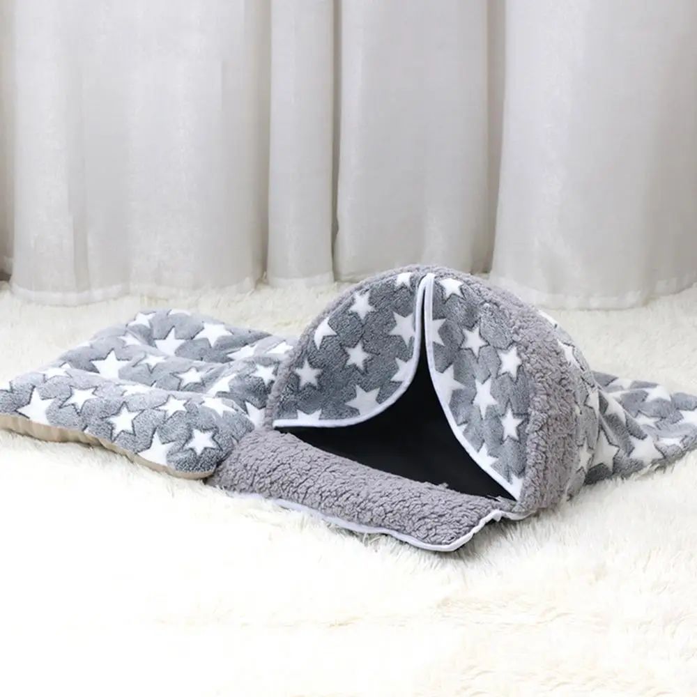 Flannel Pet Sleeping Mat for Small Large Dog Blanket Pet Supplies