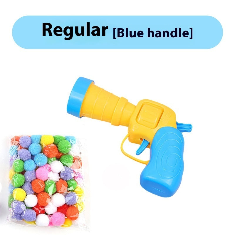 Plush Ball Shooting Gun Cat Toys