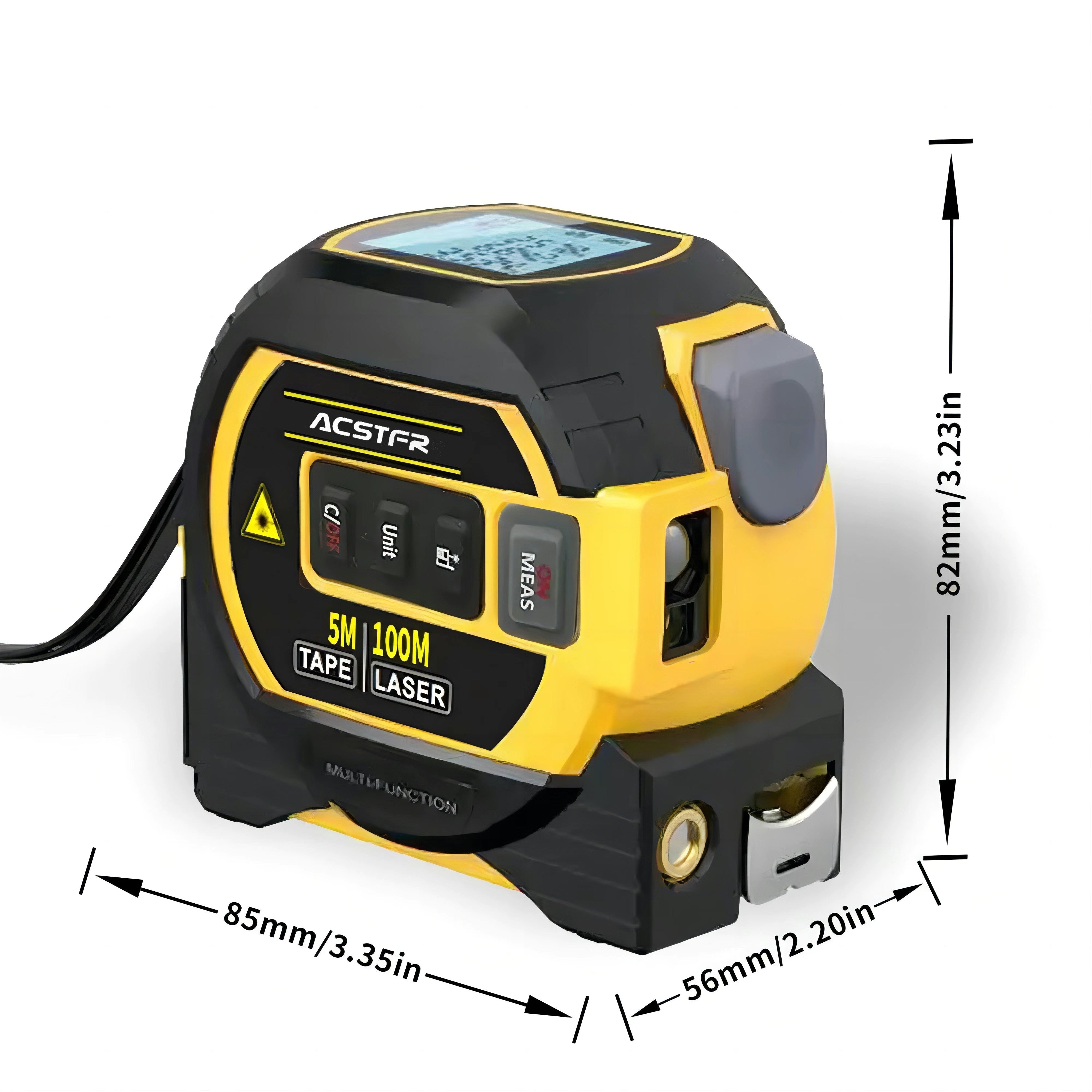 High Precision Laser Rangefinder Steel Tape Measure