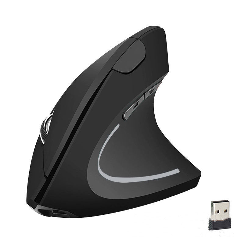 Vertical Wired Optical Handheld Mouse