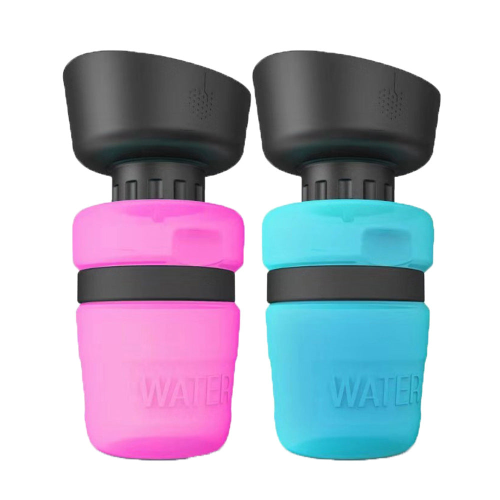 Pet Outdoor Foldable Bottle Dog Travel Water Bottle Dog Water Dispenser