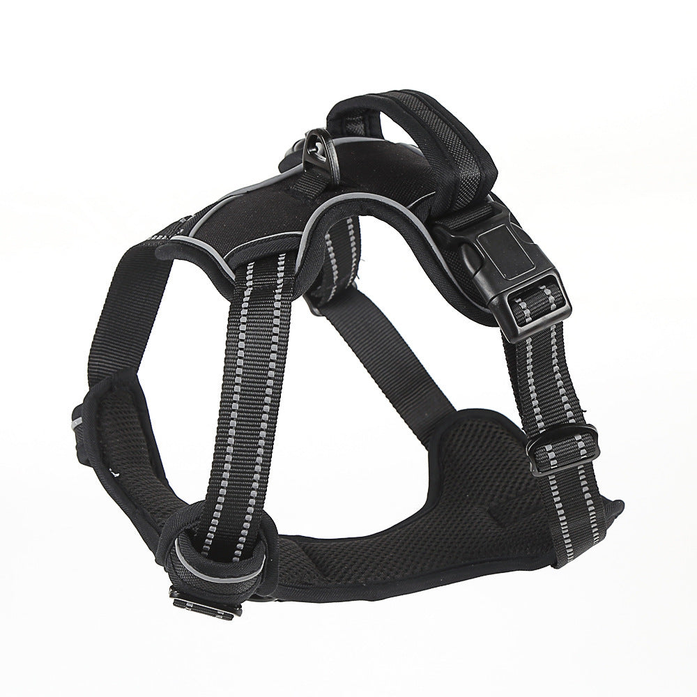 No Pull Breathable Reflective Pet Harness Vest