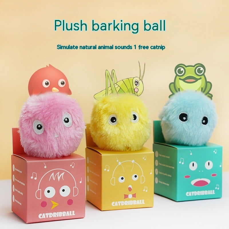 Smart Interactive Ball Catnip Pet Training Toy