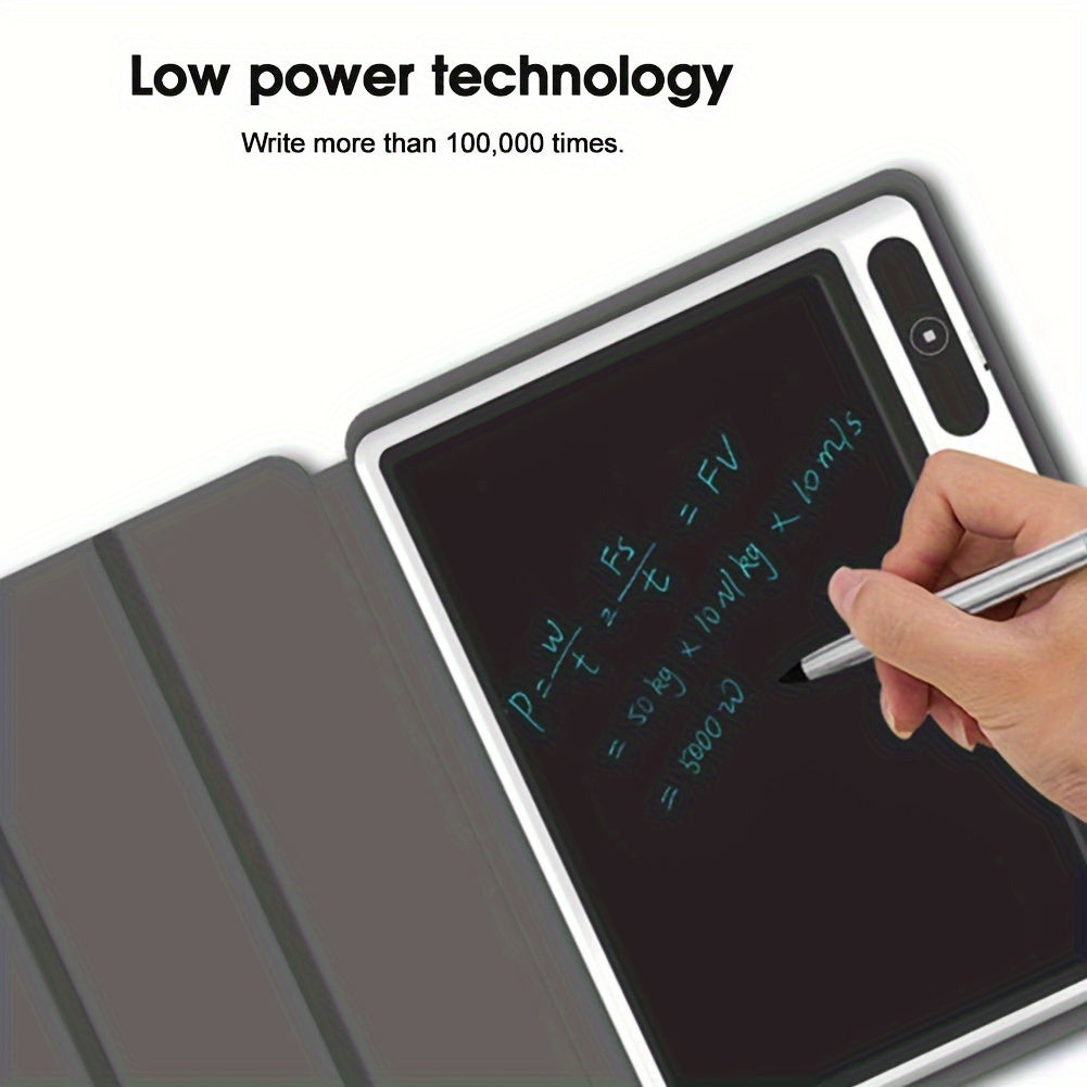 LCD Writing Tablet 10.1 Inch Electronic Handwriting Pad Doodle Board With Leather Protective Case