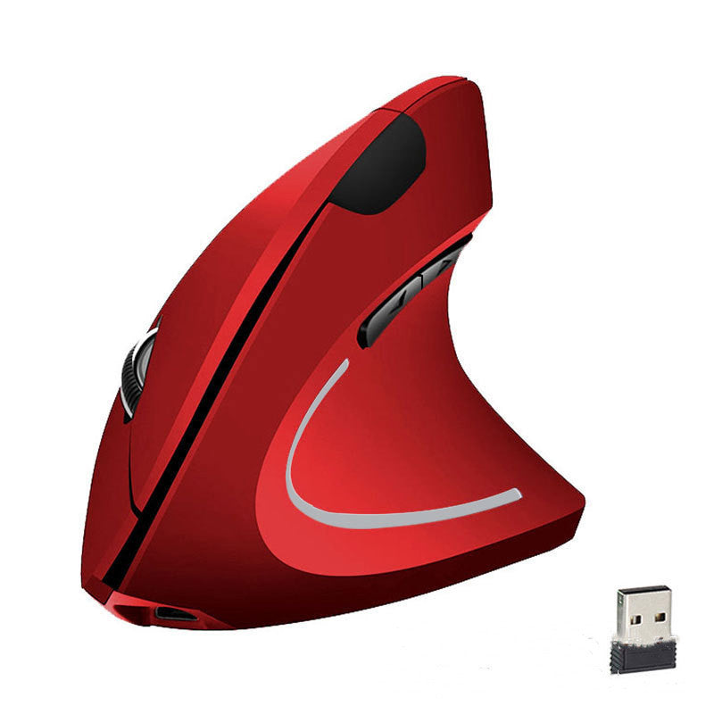 Vertical Wired Optical Handheld Mouse