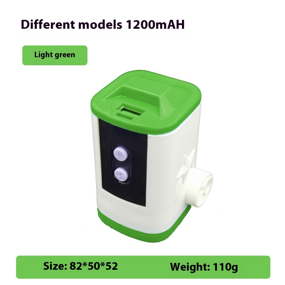 Camping Electric Air Pump Portable Wireless Air Compressor