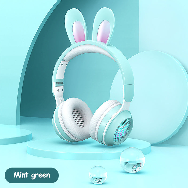 Wireless Luminous Rabbit Ear Headphones