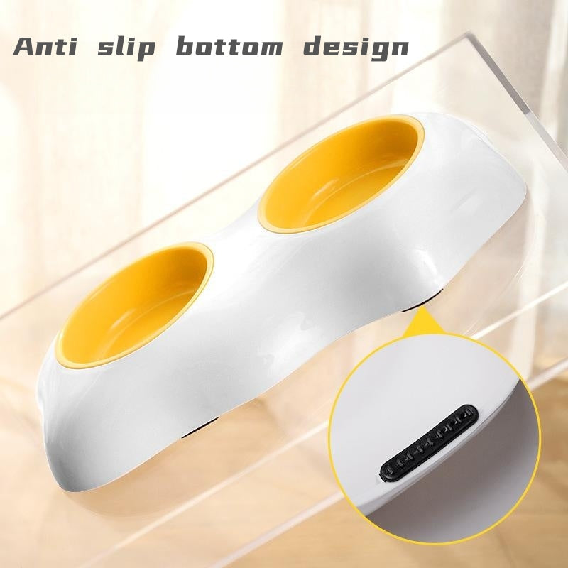 Egg-shaped Pet Bowl Drinking Water