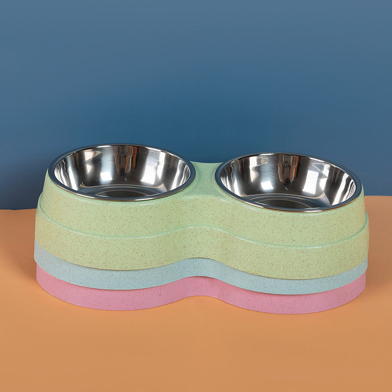 Stainless Steel Double Pet Bowls