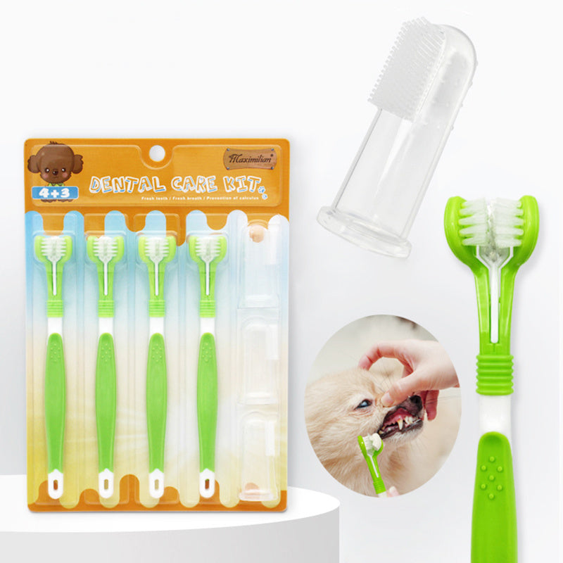 Pet Silicone Finger Toothbrush