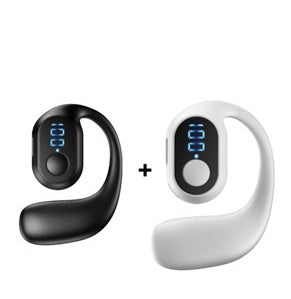 Wireless Ear-mounted Headset with Smart Digital Display