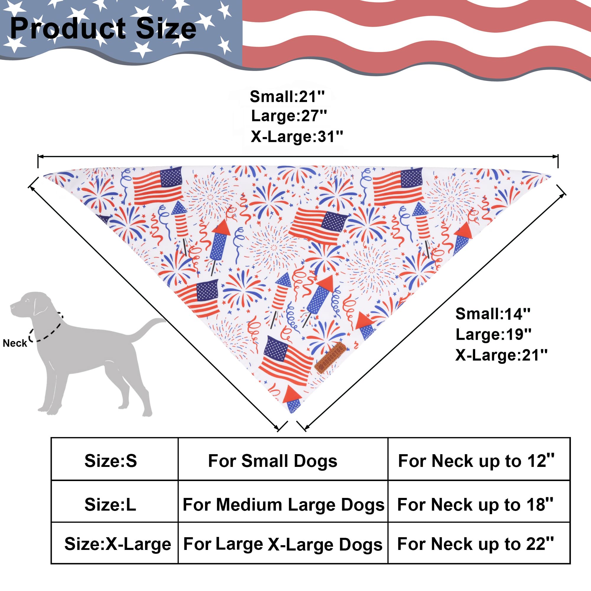 ADOGGYGO Halloween Dog Bandana