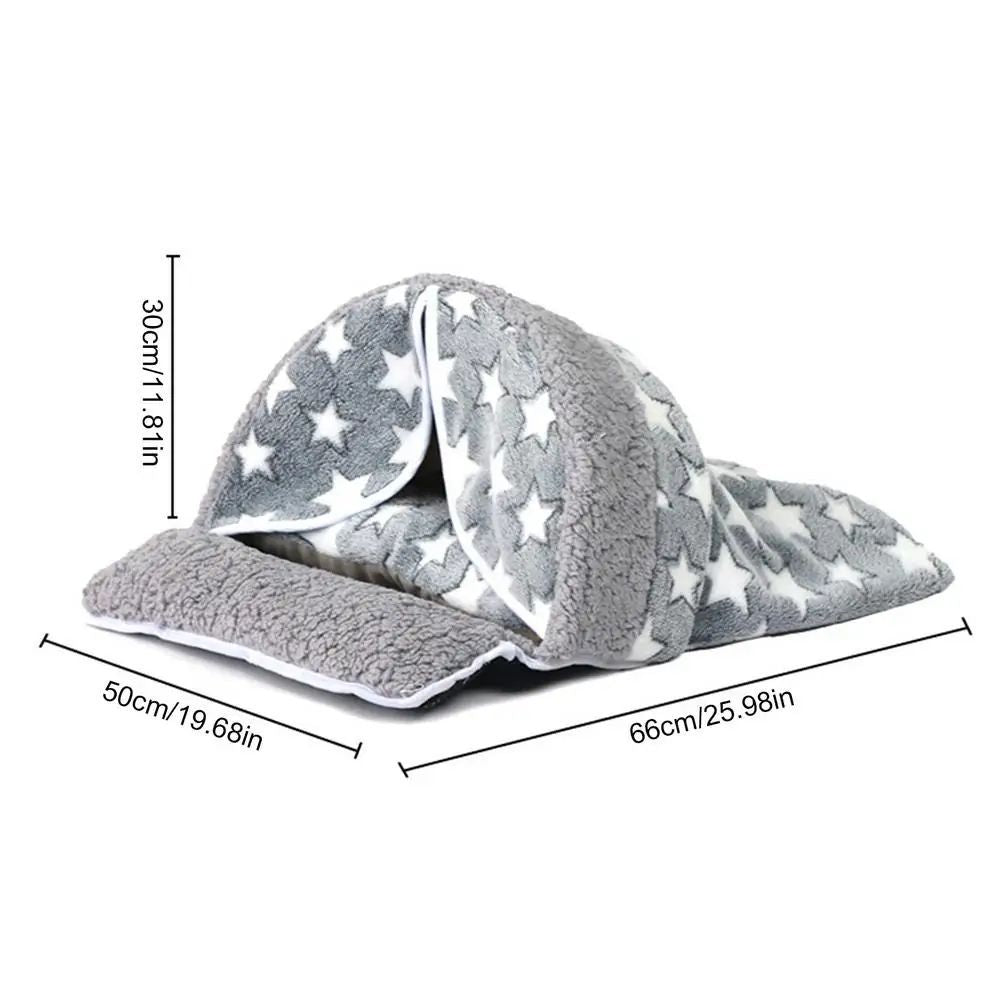 Flannel Pet Sleeping Mat for Small Large Dog Blanket Pet Supplies