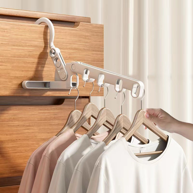 Portable Foldable Travel Hanger Folding Clothes