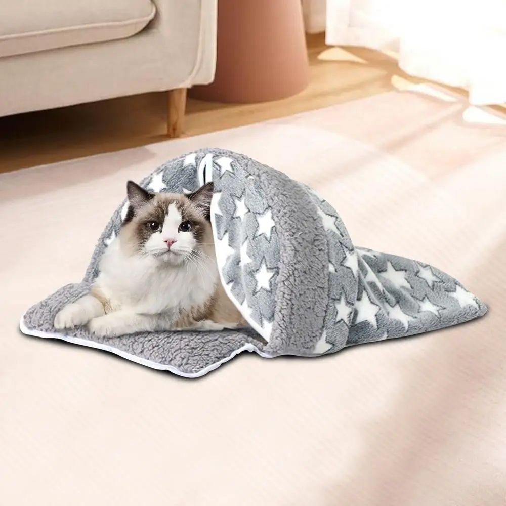 Flannel Pet Sleeping Mat for Small Large Dog Blanket Pet Supplies