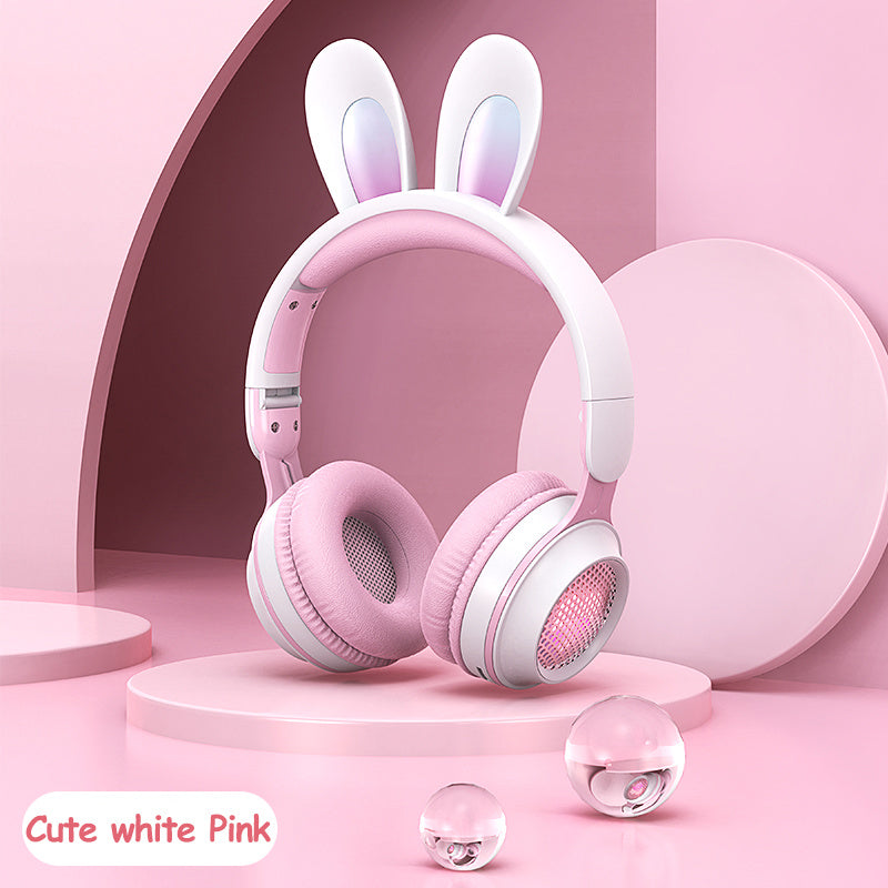 Wireless Luminous Rabbit Ear Headphones