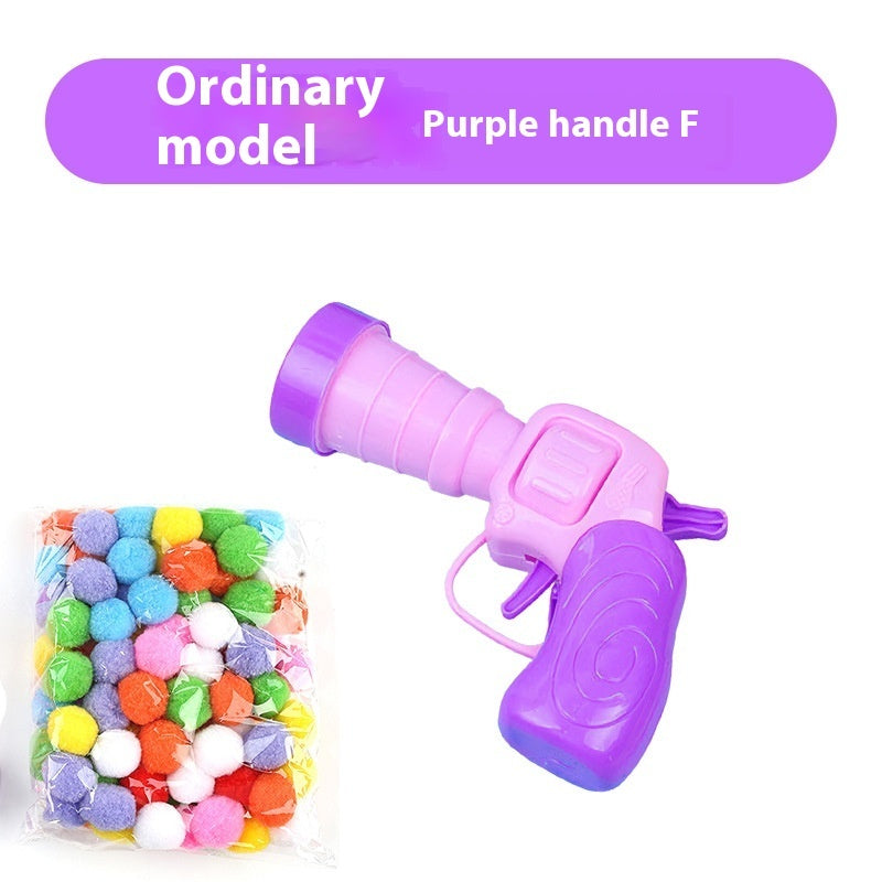 Plush Ball Shooting Gun Cat Toys