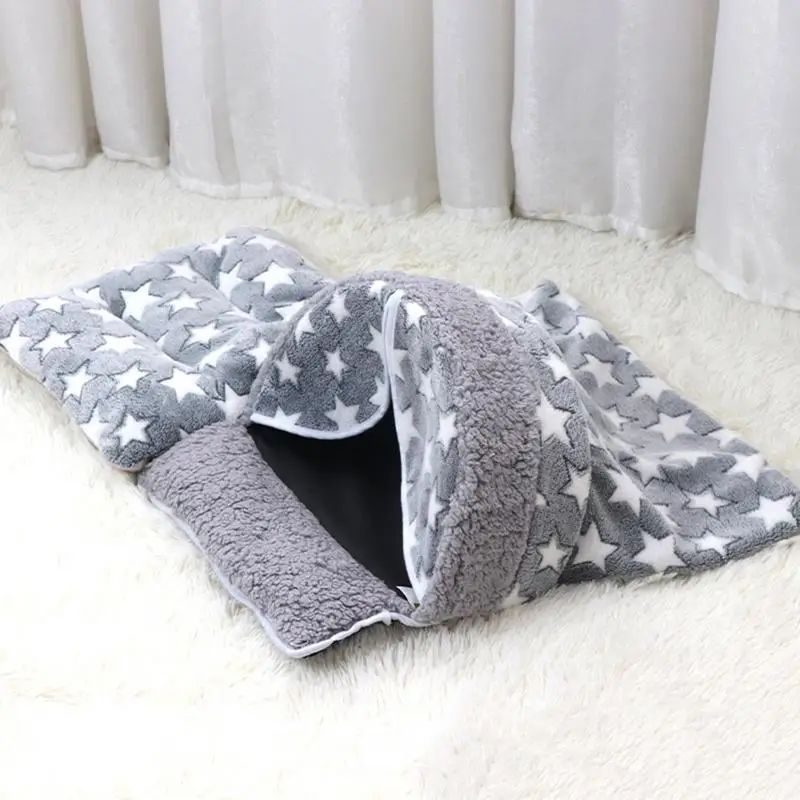 Flannel Pet Sleeping Mat for Small Large Dog Blanket Pet Supplies